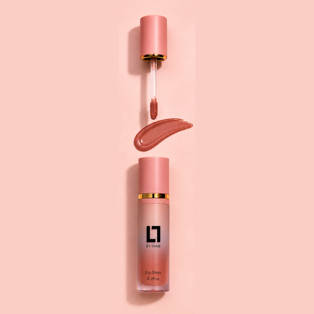 Lips and Lashes by Yane Lip Gloss in Desert Sand
