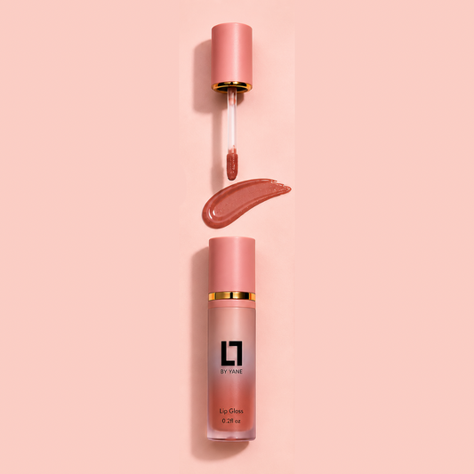 Lips and Lashes by Yane Lip Gloss in Desert Sand