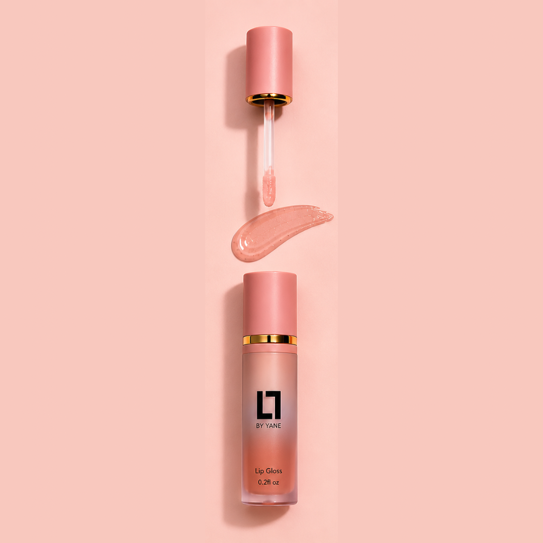 Lips and Lashes by Yane Lip Gloss in Peach Pearl