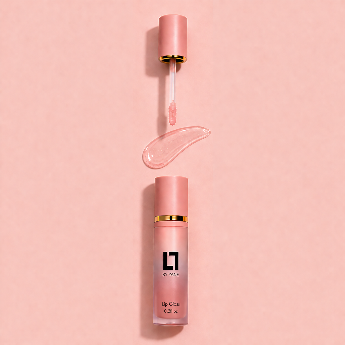 Lips and Lashes by Yane Lip Gloss in Sugar Coral