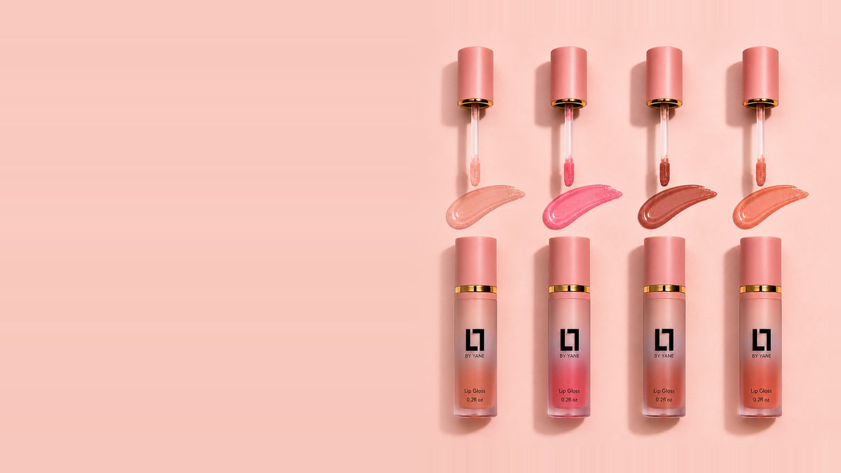 LL by Yane lip gloss set with swatches