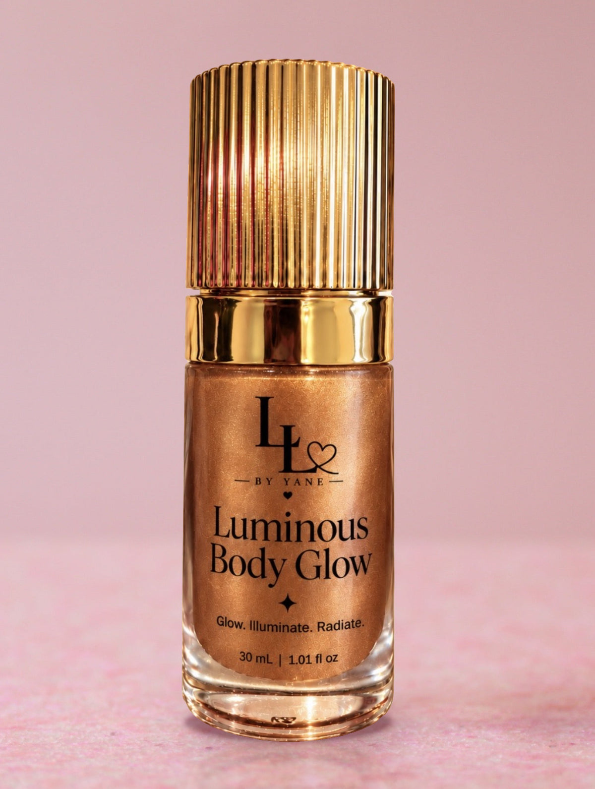Lips and Lashes by Yane Luminous Body Glow in Sun-Kissed