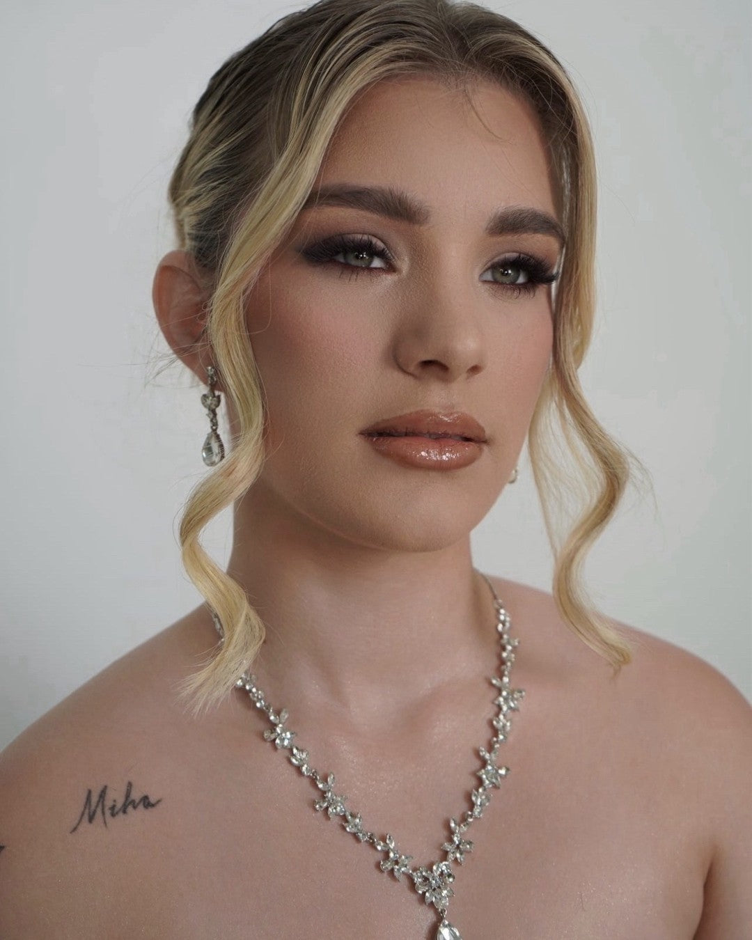 Bridal hair and makeup by Lips and Lashes by Yane