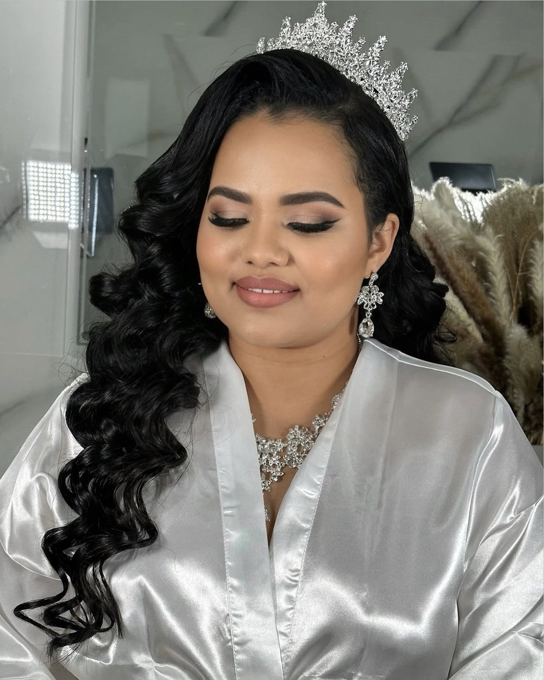 Bridal hair and makeup by Lips and Lashes by Yane