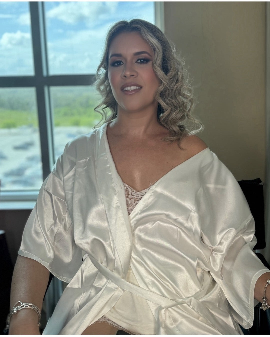 Bridal hair and makeup by Lips and Lashes by Yane