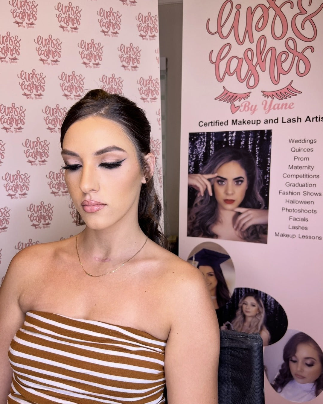 Studio makeup look by Lips and Lashes by Yane