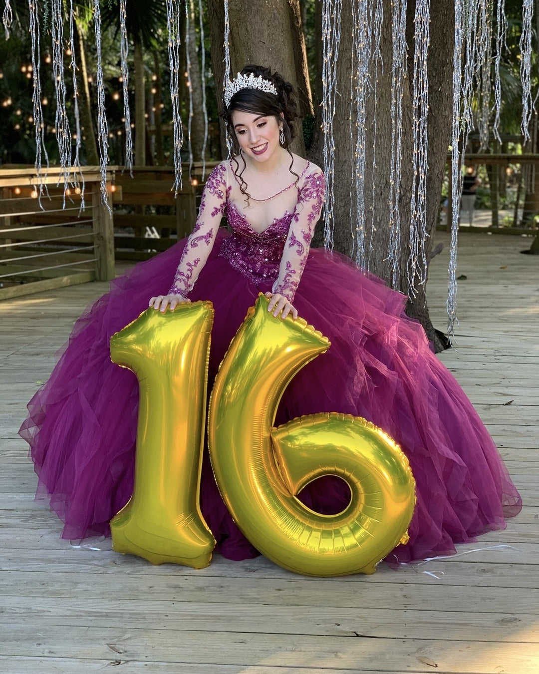 Sweet 16 hair and makeup by Lips and Lashes by Yane