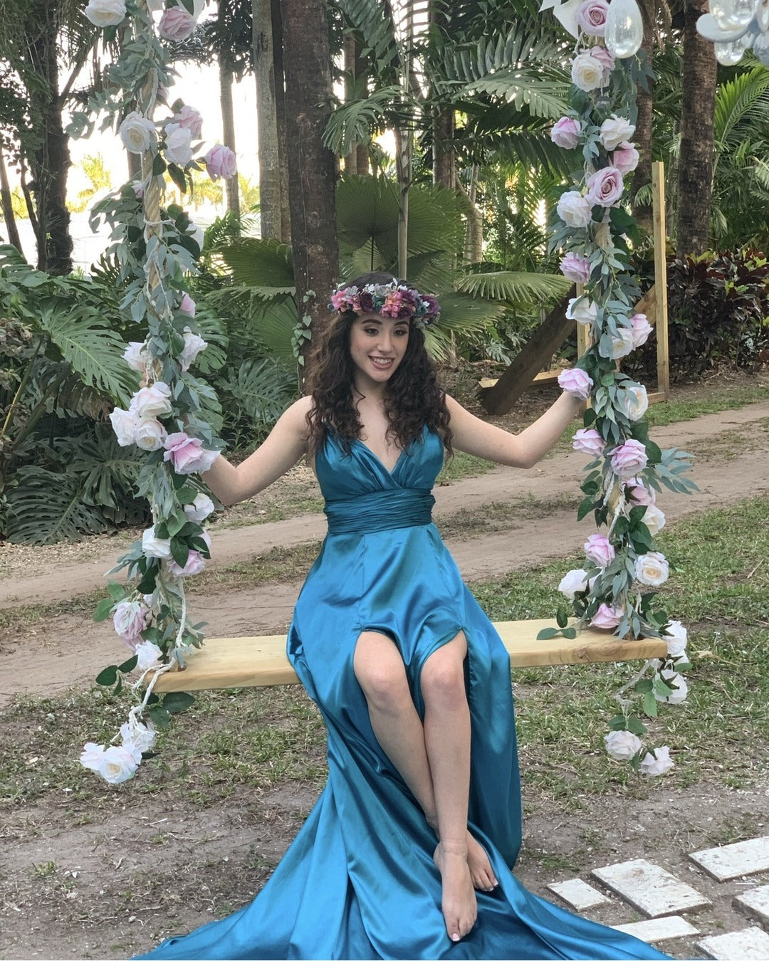 Quinceanera hair and makeup by Lips and Lashes by Yane
