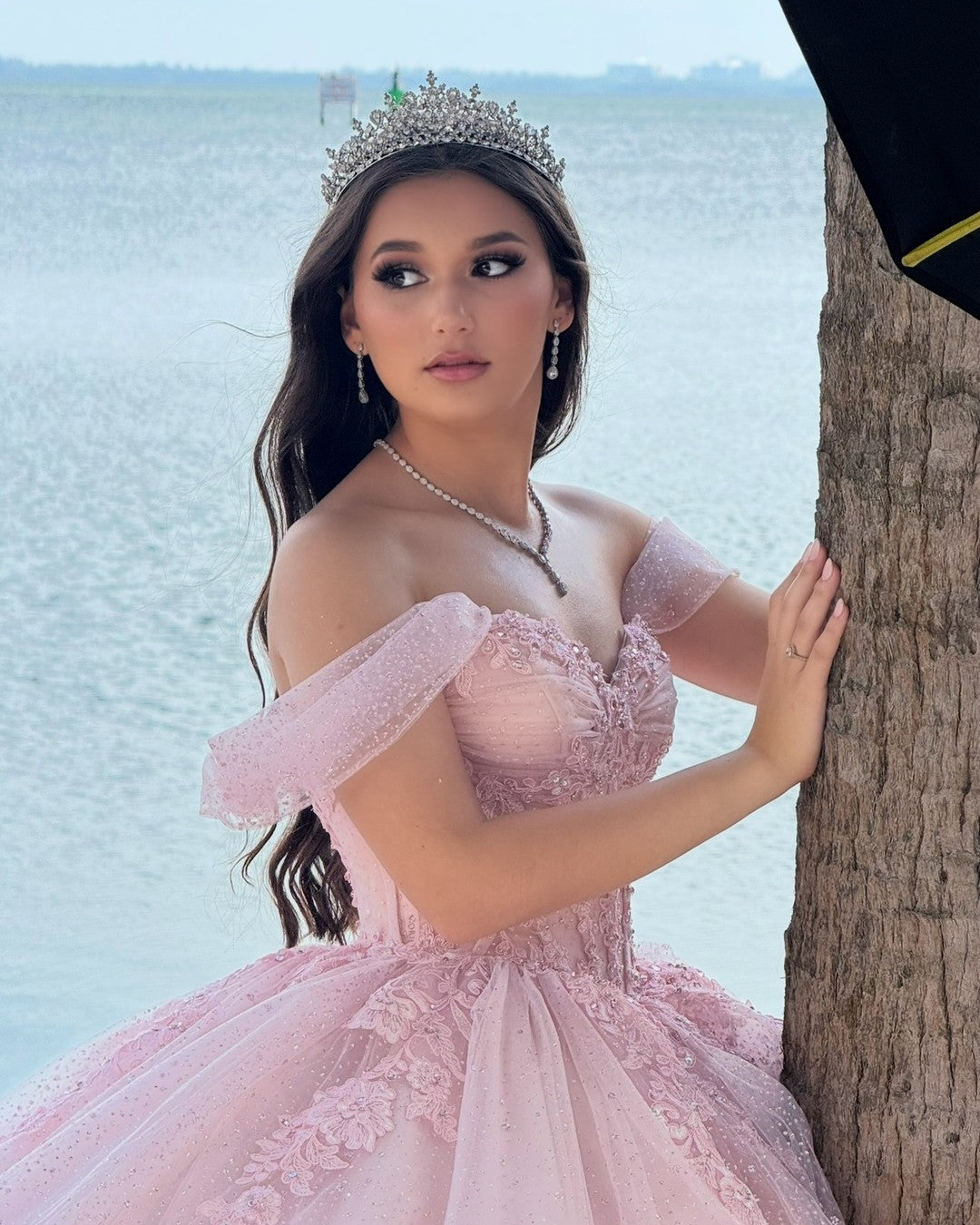 Quinceanera hair and makeup by Lips and Lashes by Yane
